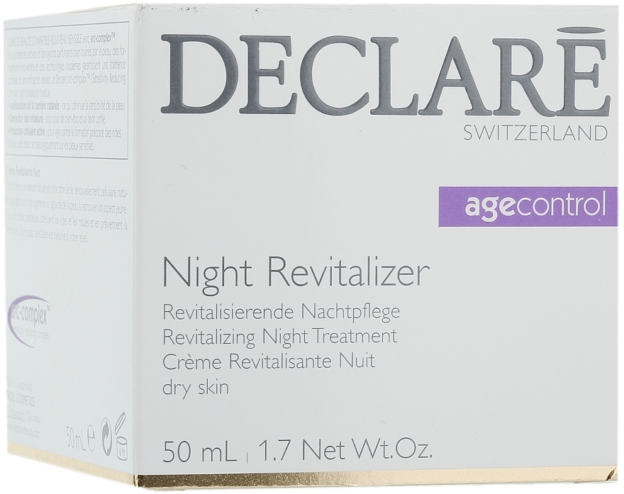 Night Regenerating Cream - Declare Age Control Night Revitaliser — photo N3