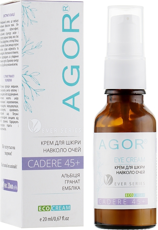 Eye Contour Cream 45+ - Agor Cadare Eye Cream — photo N3