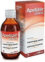 Dietary Supplement Syrup - Aflofarm Apetizer Senior — photo N6