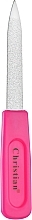 Nail File, CNF-490, dark pink - Christian — photo N1