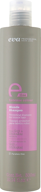 Shampoo for Blond and Gray Hair - Eva Professional E-Line Blonde Shampoo — photo N1