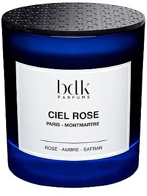 Scented Candle in Glass - BDK Parfums Ciel Rose Scented Candle — photo N1