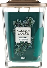 Fragrances, Perfumes, Cosmetics Scented Candle - Yankee Candle Elevation Frosted Fir