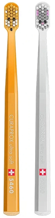 Duo Fox And Bunny Edition 2024 Toothbrush Set - Curaprox CS 5460 Ultra Soft — photo N2