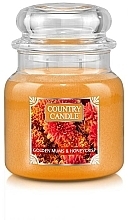 Fragrances, Perfumes, Cosmetics Scented Candle in Jar - Country Candle Golden Mums & Honeycrisp