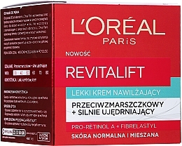 Fragrances, Perfumes, Cosmetics Moisturizing Fay Cream - L'Oreal Paris Revitalift Care Moisturizer Cream