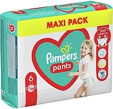 Diaper Pants, size 6, 15 kg, 36 pcs - Pampers — photo N5