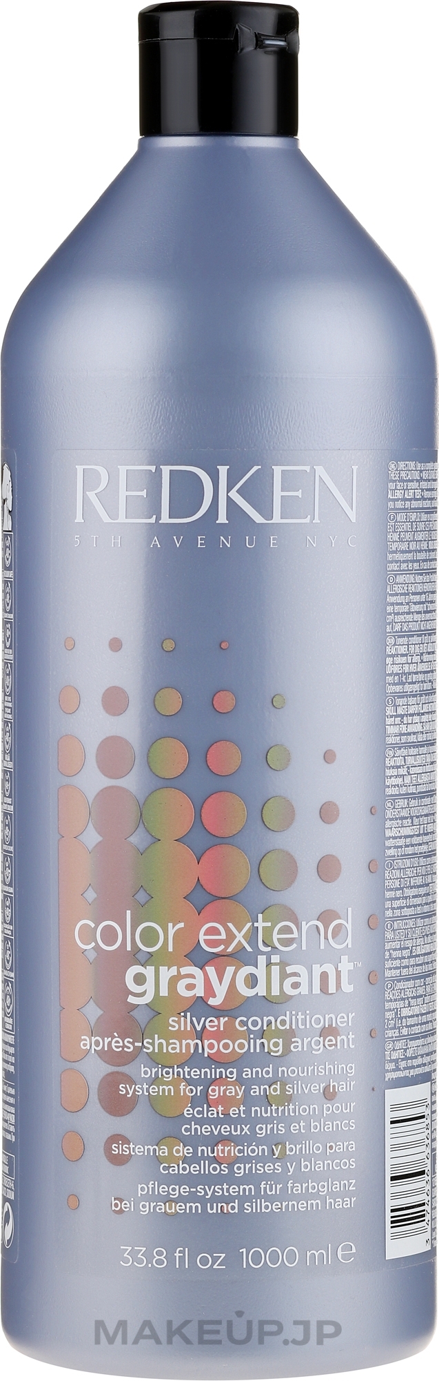 Ultra Cold & Ashy Blonde Shades Conditioner - Redken Color Extend Graydiant Conditioner — photo 1000 ml