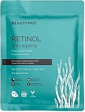 Fragrances, Perfumes, Cosmetics Retinol Sheet Mask - BeautyPro Retinol Anti-Ageing Sheet Mask