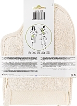 Loofah & Cotton Massage Bath Sponge-Mitten, 7255 - Titania — photo N3