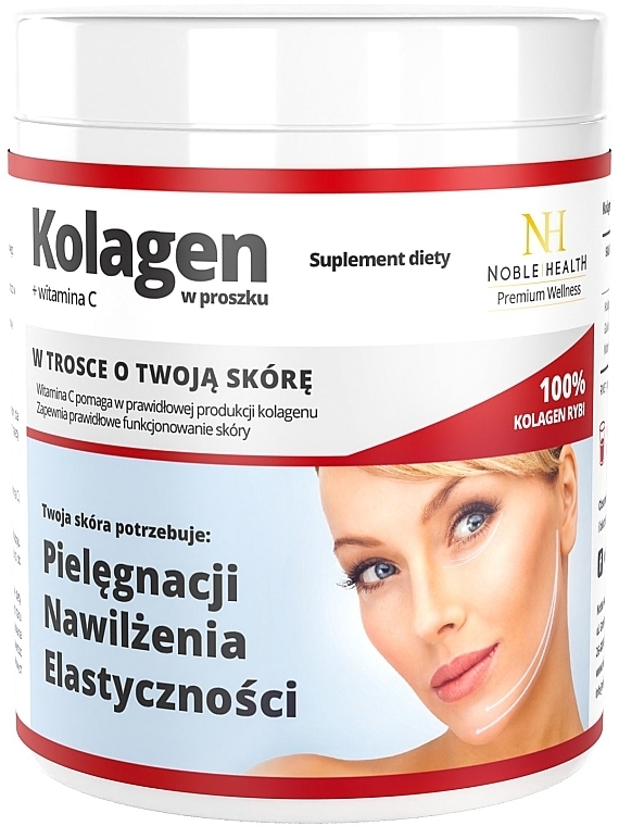 Powder Collagen with Vitamin C - Noble Health Kolagen Vitamin C — photo N1