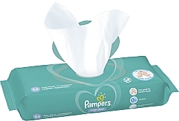 Baby Wet Wipes "Baby Fresh Clean", 52 pcs - Pampers — photo N3