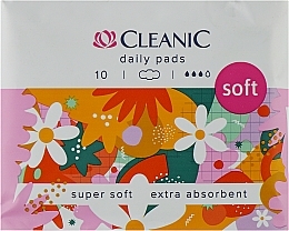 Fragrances, Perfumes, Cosmetics Sanitary Pads, 10 pcs - Clean Soft Day Pads