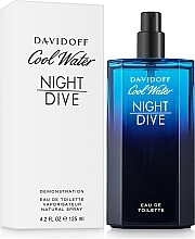 Fragrances, Perfumes, Cosmetics Davidoff Cool Water Night Dive - Eau de Toilette (tester without cap)