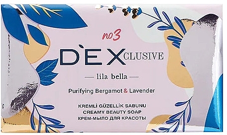 Bergamot & Lavender Cream Soap - Dexclusive Creamy Beaty Soap Lila Bella #1 — photo N1