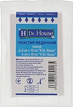 Fabric Medical Patch, 6x10 cm - H Dr. House — photo N3