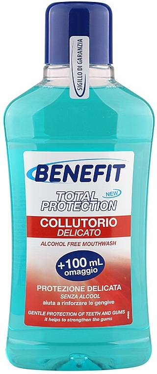 Alcohol-Free Mouthwash - Mil Mil Benefit Total Protection Alcohol Free Mouthwash — photo N1