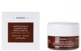 Fragrances, Perfumes, Cosmetics Anti-Wrinkle & Firming Chestnut Day Cream - Korres Castanea Arcadia Antiwrinkle&Firming Day Cream For Dry and Very Dry Skin