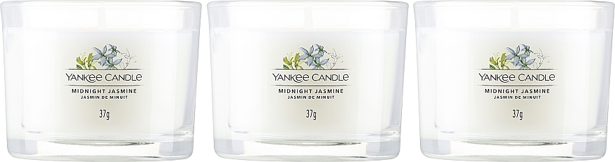 Scented Candle Set 'Midnight Jasmine' - Yankee Candle Midnight Jasmine — photo N2