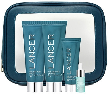 Set, 5 products - Lancer The Method Intro Kit Sensitive-Dehydrated Skin — photo N1