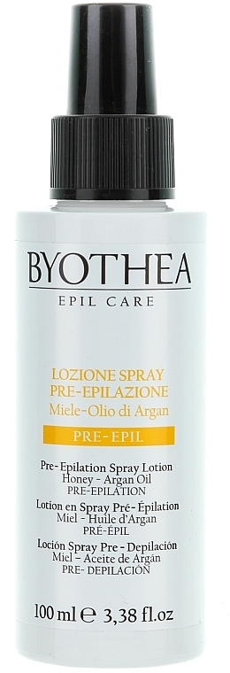 Pre-Depilation Lotion Spray - Byothea Lozione Spray Pre-Epilazione  — photo N1