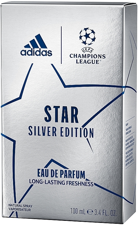 Adidas UEFA Champions League Star Silver Edition - Eau de Parfum — photo N2