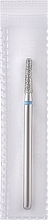 Fragrances, Perfumes, Cosmetics Diamond Nail File Drill Bit, frustum, L-10 mm, 2.3 mm, blue - Head The Beauty Tools