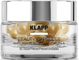 Fragrances, Perfumes, Cosmetics Beauty Capsules Anti-Aging Face Serum - Klapp Beauty Capsules Anti-Aging Serum + Vitamin A