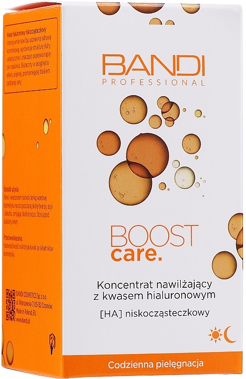 Moisturizing Face Concentrate - Bandi Professional Boost Care Koncentrat Nawilzajacy — photo N17