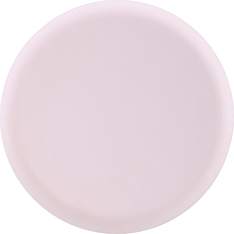 Diatomaceous Earth Soap Dish, pink round - Yeye — photo N3