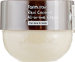 Coconut Face & Body Cream - FarmStay Real Coconut All-In-One Cream — photo N2