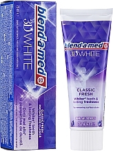 Toothpaste "Whitening" - Blend-a-med 3D White Toothpaste — photo N2