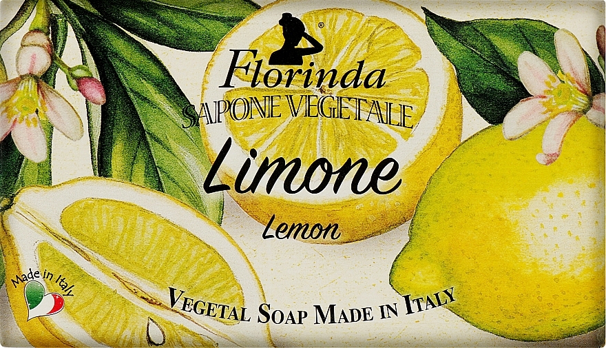 Natural Soap "Lemon" - Florinda Lemon Natural Soap — photo N2