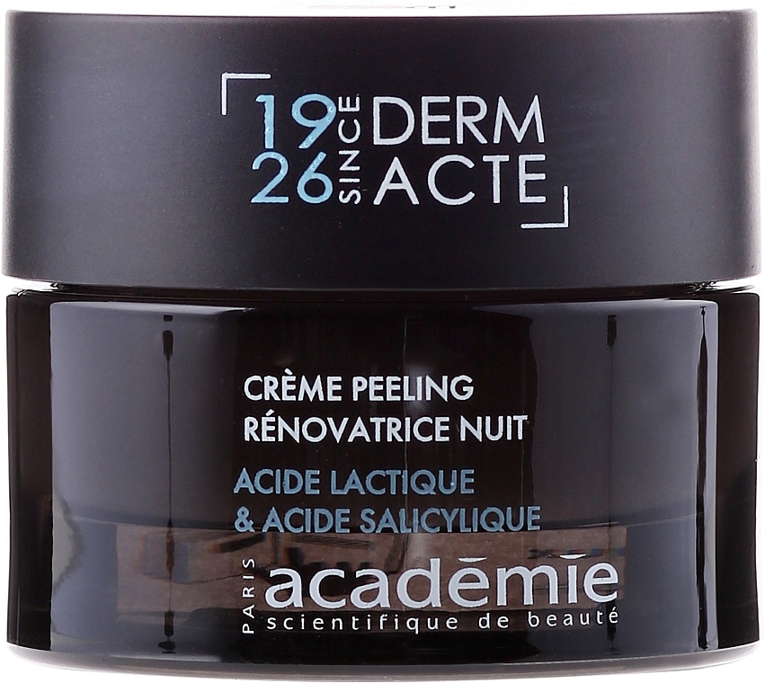 Night Restorative Exfoliating Cream - Academie Peeling Renovatrice Nuit Acide Lactique & Acide Salicylique — photo N31
