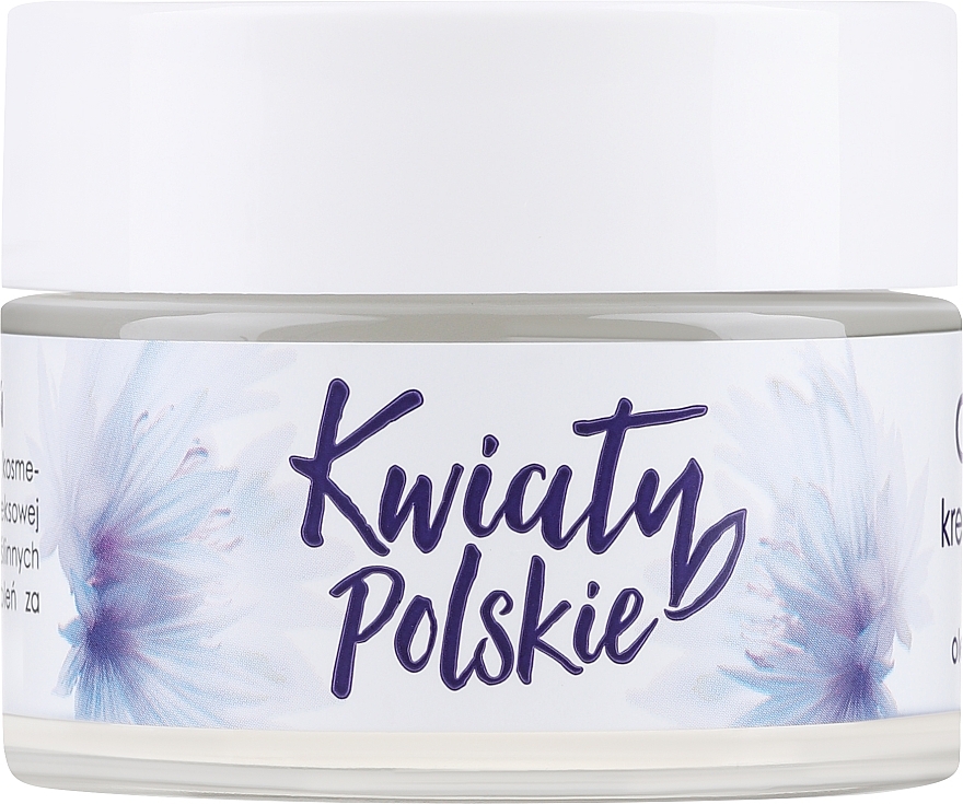 Light Cream with Cornflower Extract - Uroda Kwiaty Polskie Chaber Cream — photo N4