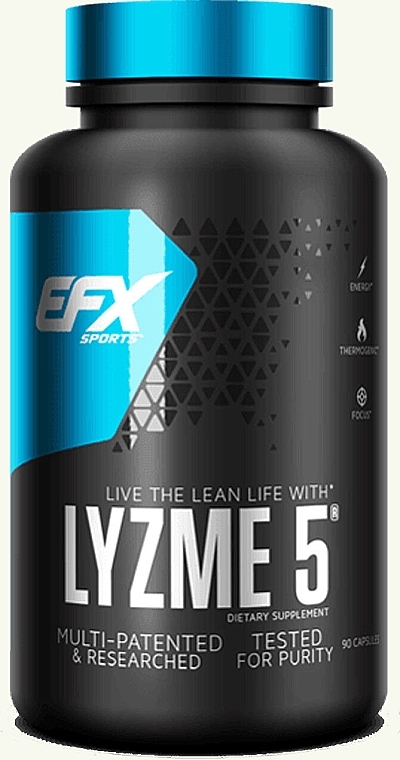 Dietary Supplement in Capsules - EFX Sports Lyzme 5 — photo N1