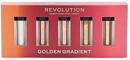 Pigment Set - Makeup Revolution Pigment Collection Golden Sky — photo N14