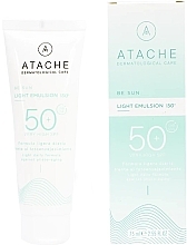 Lightweight Sunscreen Face Emulsion - Atache Be Sun Light Emulsion Spf 50+ — photo N1