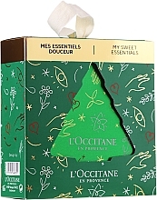 Fragrances, Perfumes, Cosmetics Set - L'Occitane Almond Tree (sh/oil/30ml + milk/20ml + h/cr/10ml)