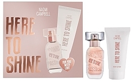 Fragrances, Perfumes, Cosmetics Naomi Campbell Here To Shine - Set