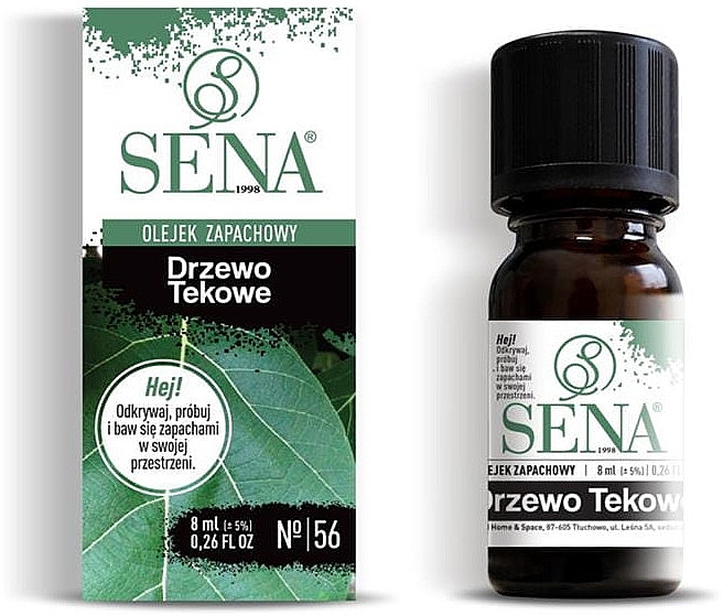 Teak Aroma Oil - Sena Aroma Oil №56 Teakwood — photo N3