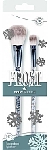 Frost Makeup Brush Set, 38259, 2 pcs - Top Choice — photo N1