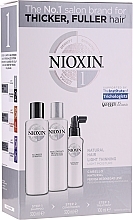 Fragrances, Perfumes, Cosmetics Set - Nioxin Hair System 1 Kit (shm/300ml + cond/300ml + mask/100ml)