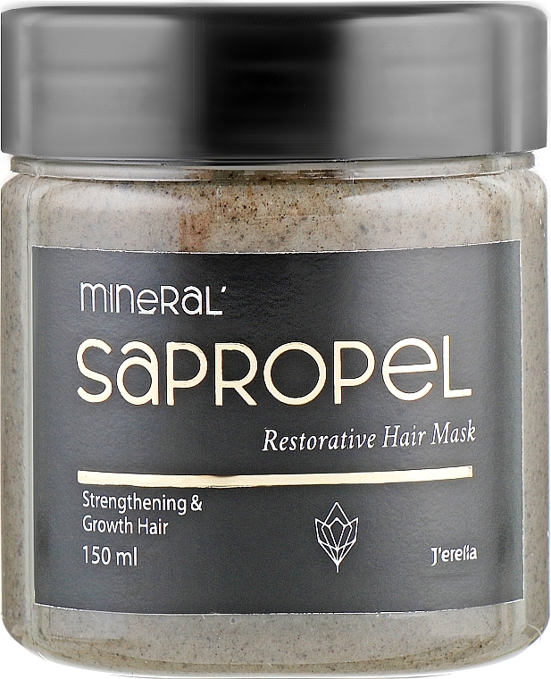 Sapropel Regenerating Mask for Hair Growth and Strength - Jerelia Mineral Sapropel Restorative Hair Mask — photo N2