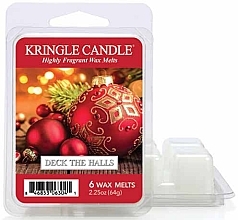 Fragrances, Perfumes, Cosmetics Scented Wax - Kringle Candle Wax Melt Christmas Deck The Halls