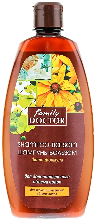 Extra Volume Shampoo & Conditioner 'Phyto-Formula' - Family Doctor — photo N1