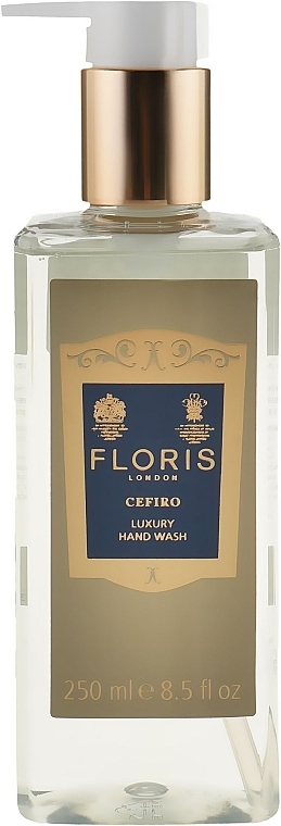 Hand Liquid Soap - Floris Cefiro Luxury Hand Wash — photo N1