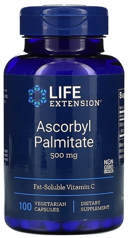 Ascorbyl Palmitate - Life Extension Ascorbyl Palmitate, 500 mg — photo N1