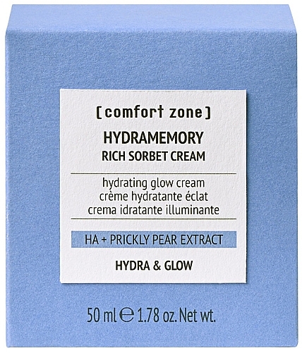 Deep Hydration and Radiance Rich Sorbet Cream - Comfort Zone Hydramemory Rich Sorbet Cream — photo N9
