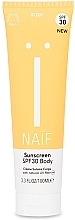 Fragrances, Perfumes, Cosmetics Sun Body Cream - Naif Sunscreen Body Spf30